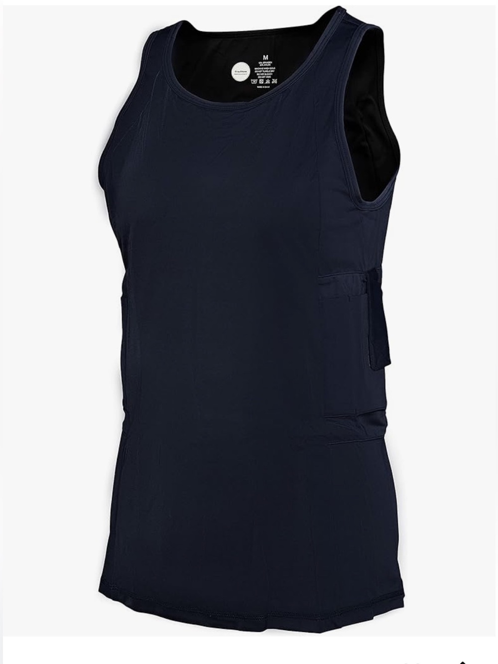 GrayStone Concealment Black CCW Compression Holster Tank Top Women’s XL - Picture 10 of 12